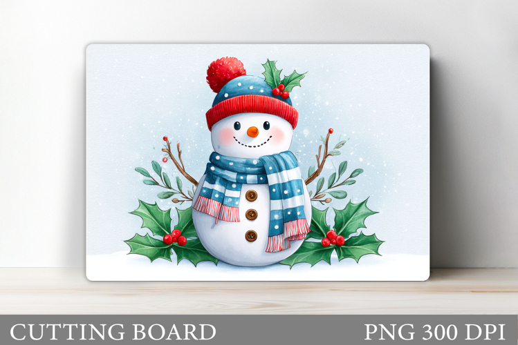 Cute Snowman Clipart Image 2