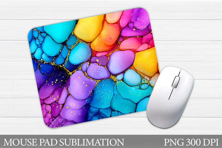 Abstraction Mouse Pad Design. Abstraction Sublimation