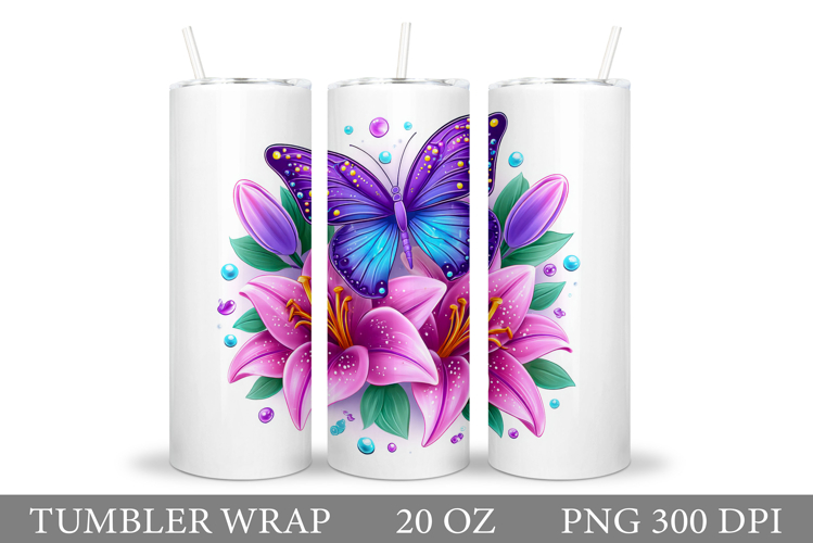 Blue Butterfly Clipart Image 10