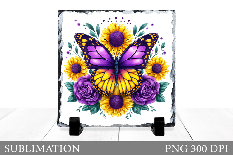Butterfly Sublimation. Butterfly Slate Sublimation