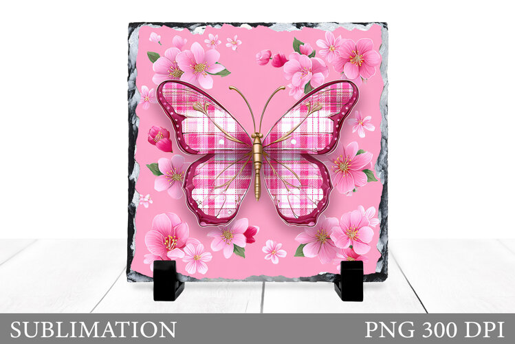 Butterfly Sublimation. Butterfly Slate Sublimation example image 1