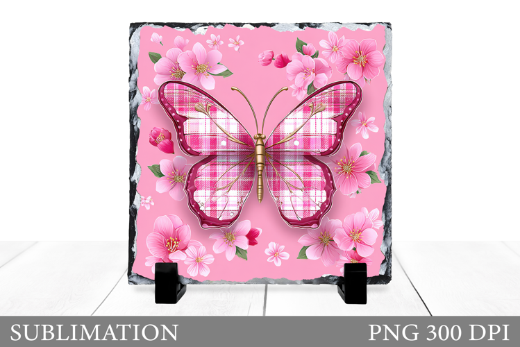 Butterfly Sublimation. Butterfly Slate Sublimation
