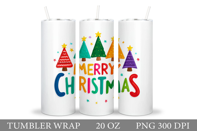 Merry Christmas Tumbler. Christmas Tumbler Sublimation