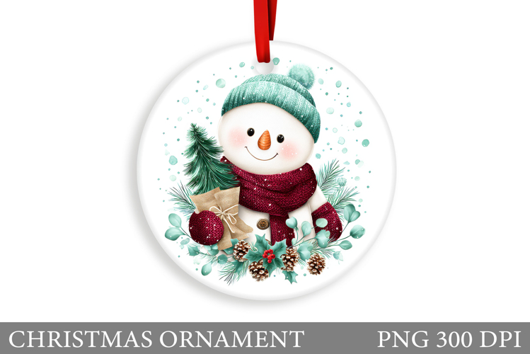 Christmas Snowman Clipart Image 17