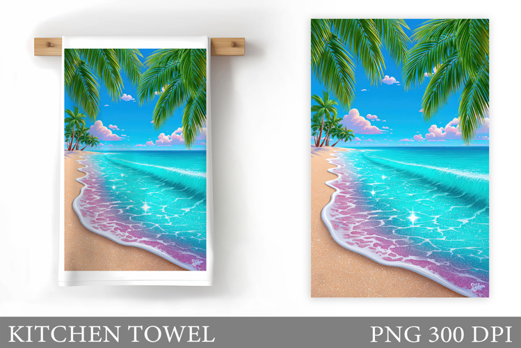 Beach Towel Clipart Image 8