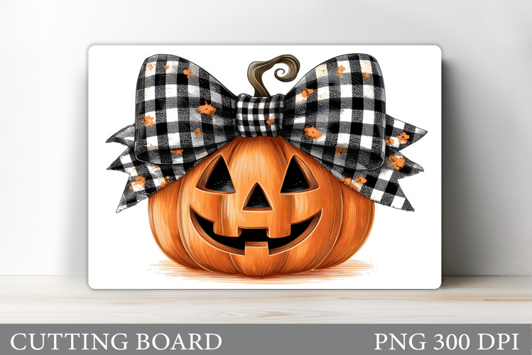 Halloween Cutting Board. Pumpkin Cutting Board Sublimation