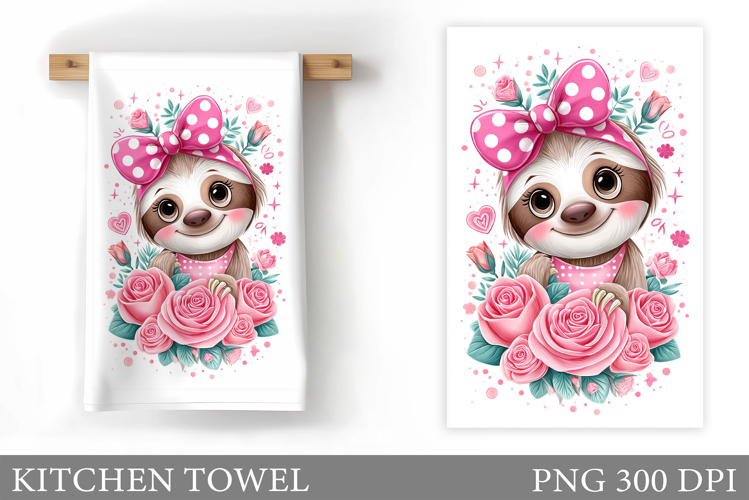 Cute Sloth Clipart Image 23