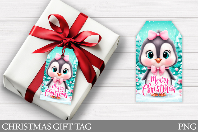 Christmas Penguin Clipart Image 9