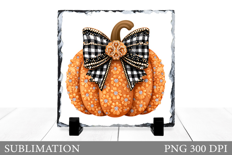 Pumpkin Slate Design. Pumpkin Sublimation