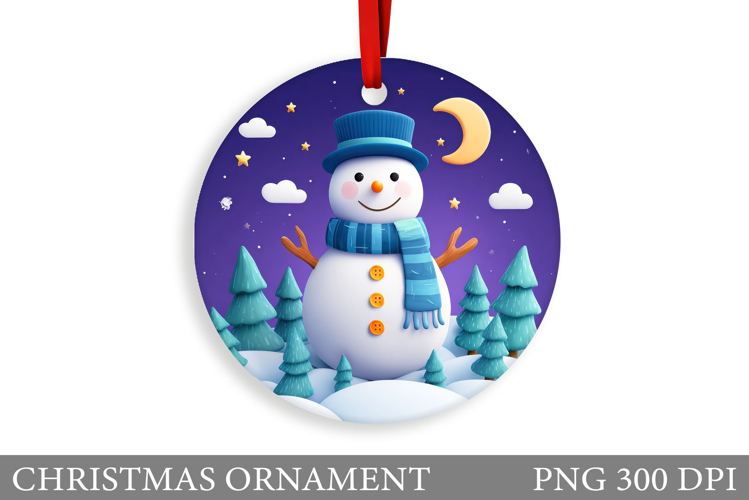 Cute Snowman Clipart Image 22