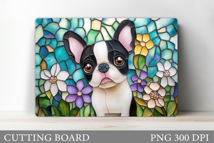 Cute Dog Cutting Board Design. Cute Dog Sublimation