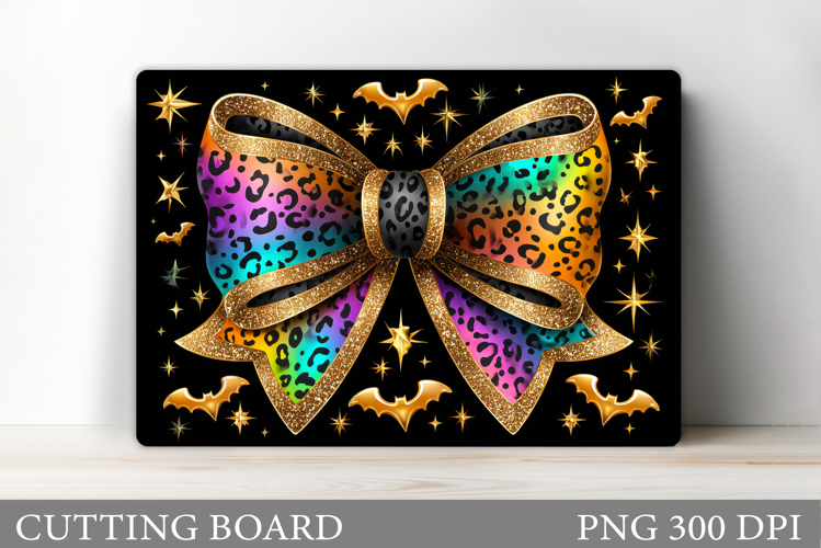 Halloween Bow Cutting Board. Halloween Cutting Board Design