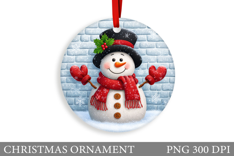 Cute Snowman Clipart Image 5
