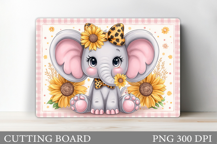 Cute Elephant Clipart Image 12