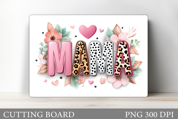 Mother's Day Cutting Board. Mother's Day Sublimation