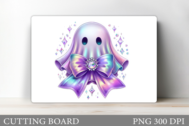 Halloween Ghost Cutting Board. Halloween Cutting Board
