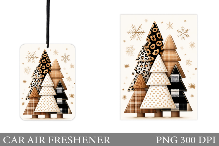 Christmas Tree Car Air Freshener. Winter Car Air Freshene