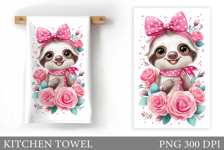 Cute Sloth Clipart Image 24