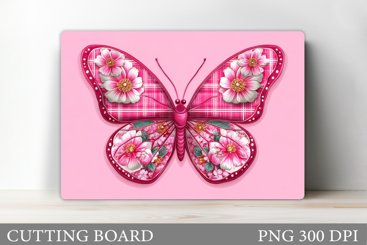 Butterfly Cutting Board. Butterfly Sublimation