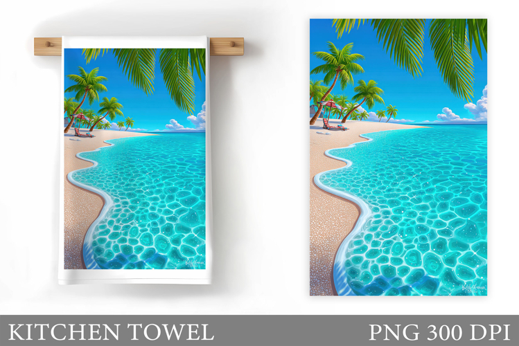 Beach Towel Clipart Image 5