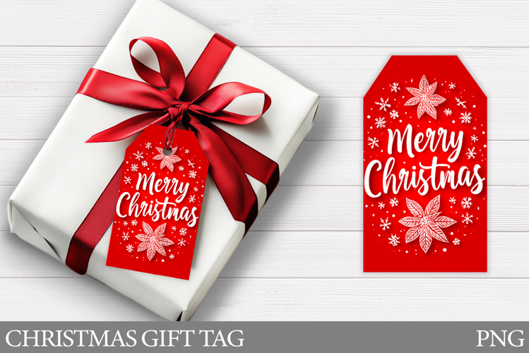 Merry Christmas Gift Tag. Christmas Gift Tag Printable