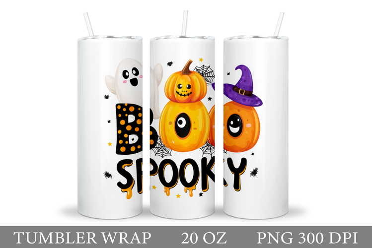 Halloween Tumbler Design. Halloween Sublimation