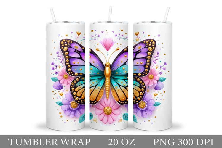 Blue Butterfly Clipart Image 2