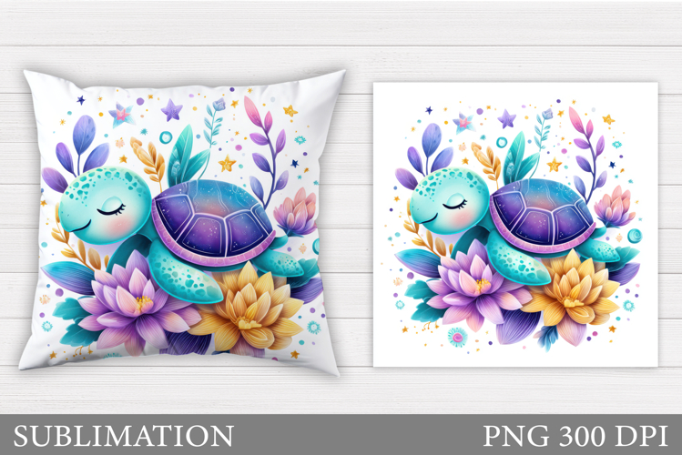 Cute Turtle Clipart Image 15