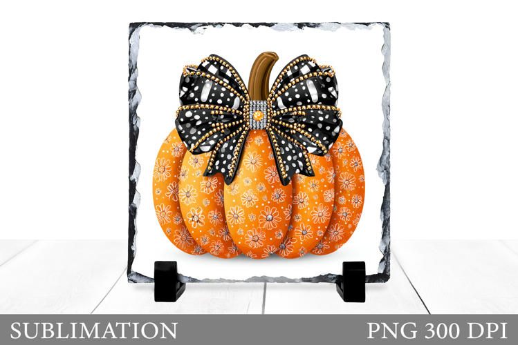 Pumpkin Slate Design. Pumpkin Sublimation