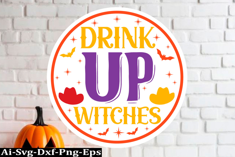 Halloween round sign Svg Design,Halloween Quotes Spooky Hall