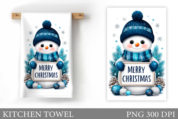 Cute Snowman Clipart Image 3