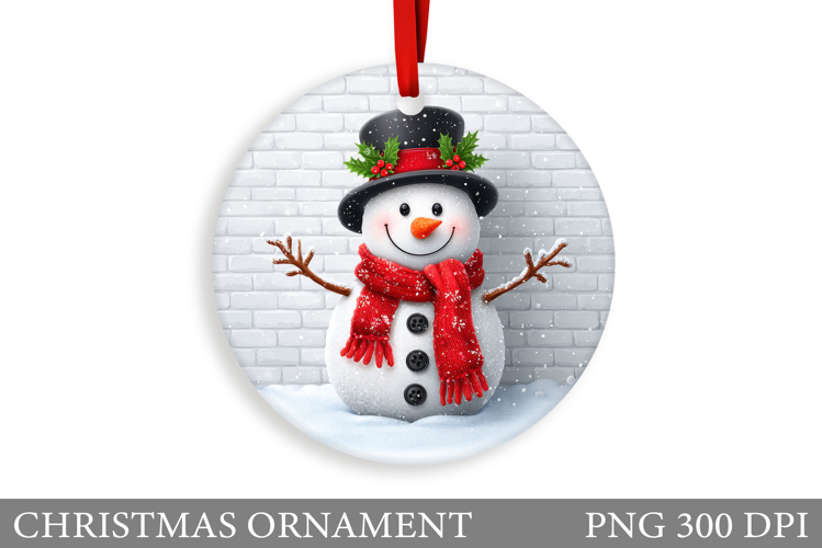 Cute Snowman Clipart Image 2