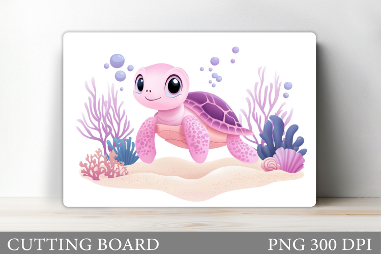 Cute Turtle Clipart Image 9