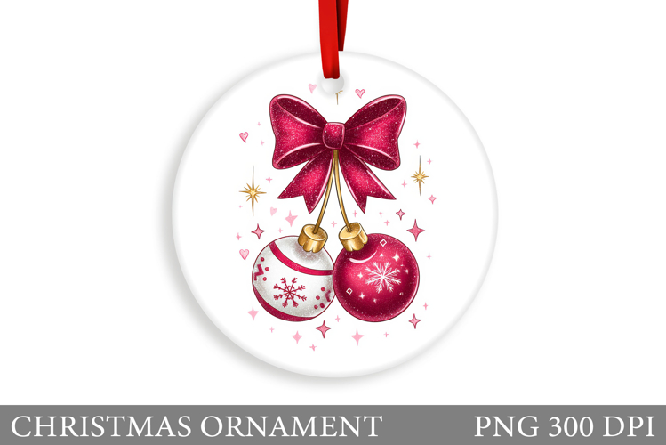 Christmas Ornament Sublimation. Christmas Ornament Design