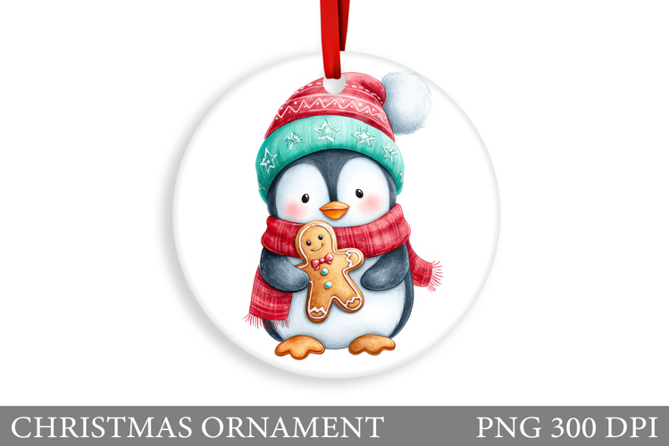 Christmas Penguin Clipart Image 23