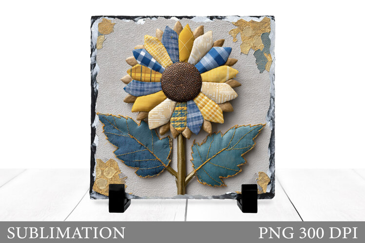Sunflowers Sublimation. Sunflowers Slate Sublimation example image 1