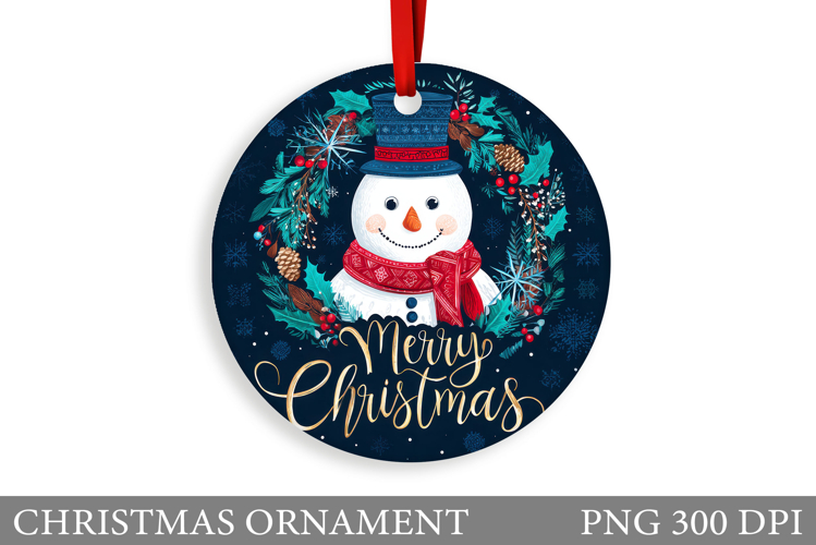 Cute Snowman Clipart Image 6