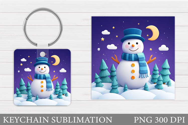 Cute Snowman Clipart Image 16