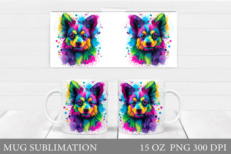 Cute Dog Mug Sublimation. Cute Dog Sublimation