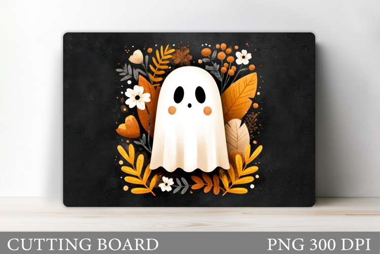 Halloween Ghost Cutting Board. Halloween Cutting Board
