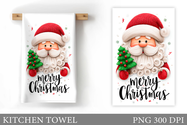 Cute Santa Clipart Image 24