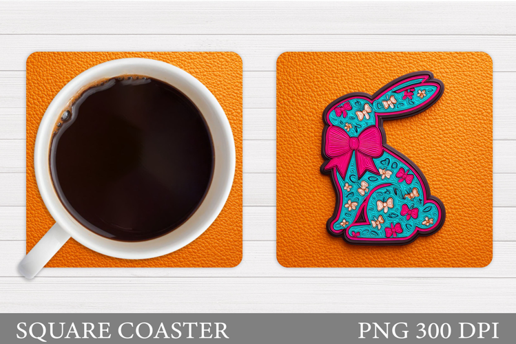 Spring Bunny Pillow Design. Bunny Sublimation
