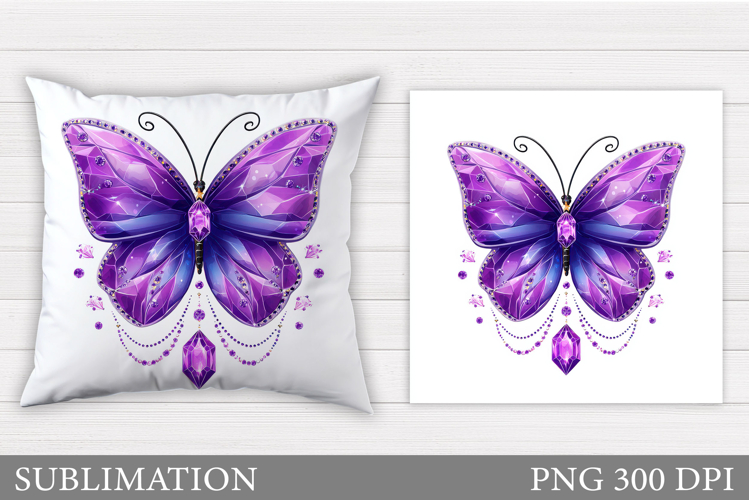 Butterfly Pillow Sublimation. Butterfly Sublimation