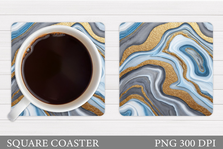 Abstract Coaster Design. Texture Coaster Sublimation