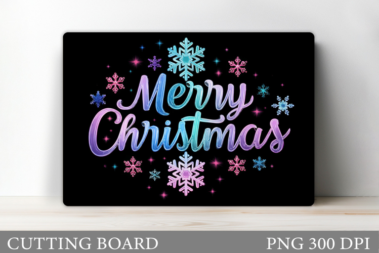 Christmas Cutting Board Design. Christmas Sublimation