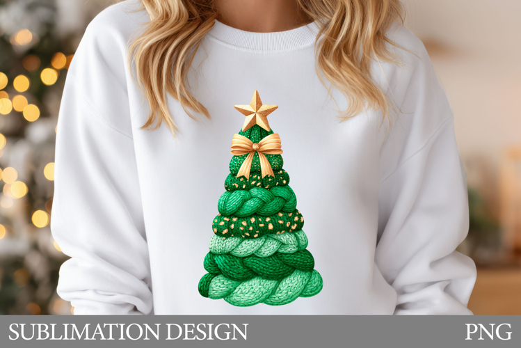 Christmas Tree Sublimation. Christmas Tree T-Shirt Design