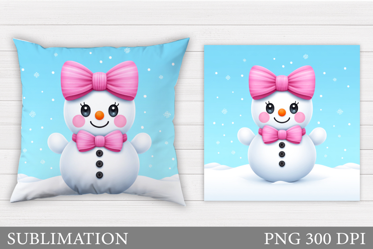 Cute Snowman Clipart Image 12
