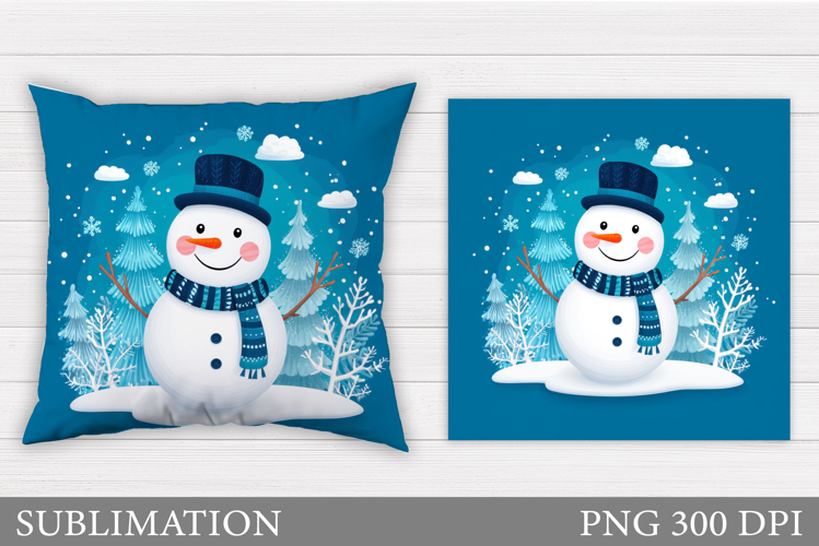 Snowman Sublimation