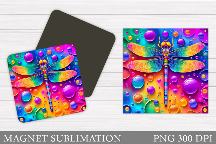 Dragonfly Magnet Design. Dragonfly Sublimation
