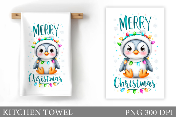 Christmas Penguin Clipart Image 11